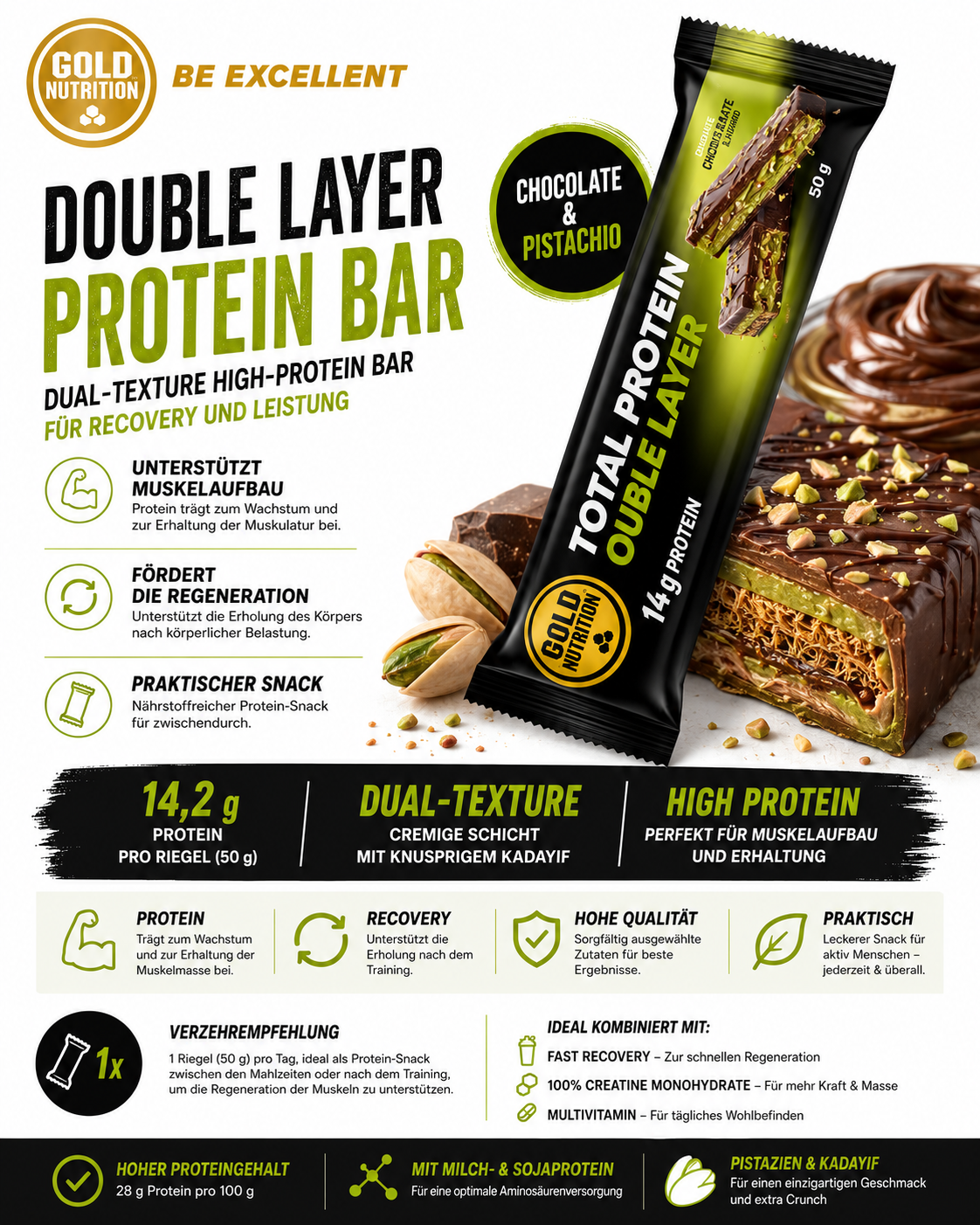 Double Layer Protein Bar