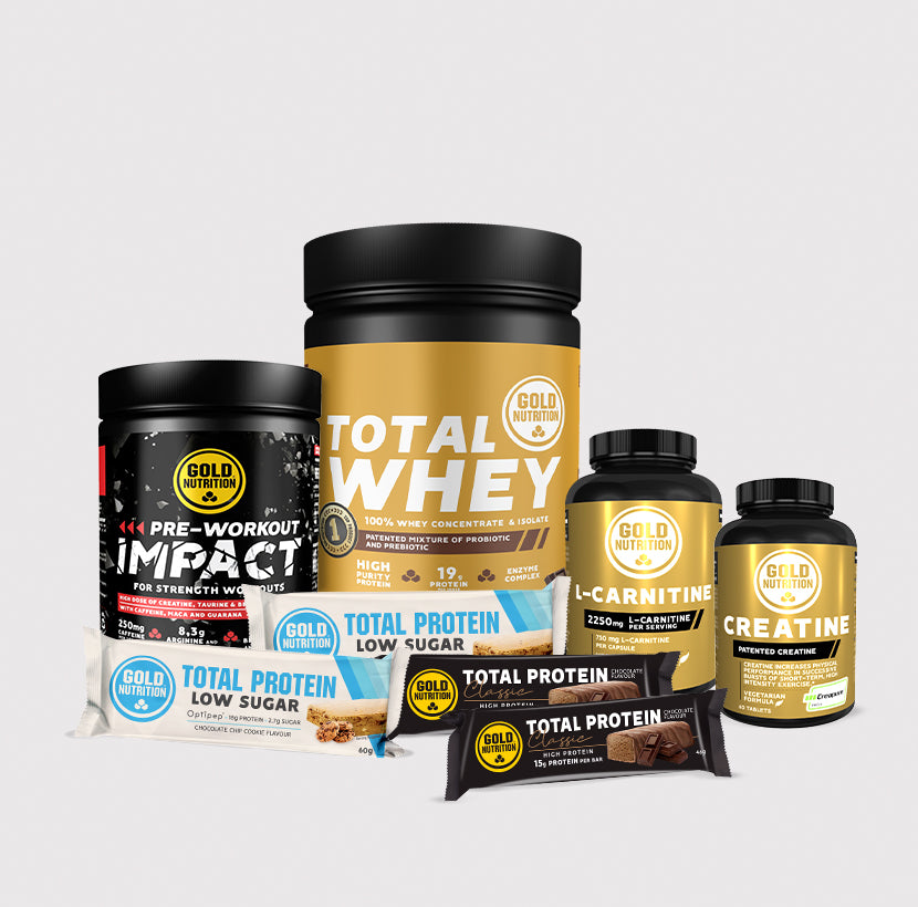 GoldNutrition Fit Plus Kit - A complete set of fitness supplements for energy, endurance, and recovery