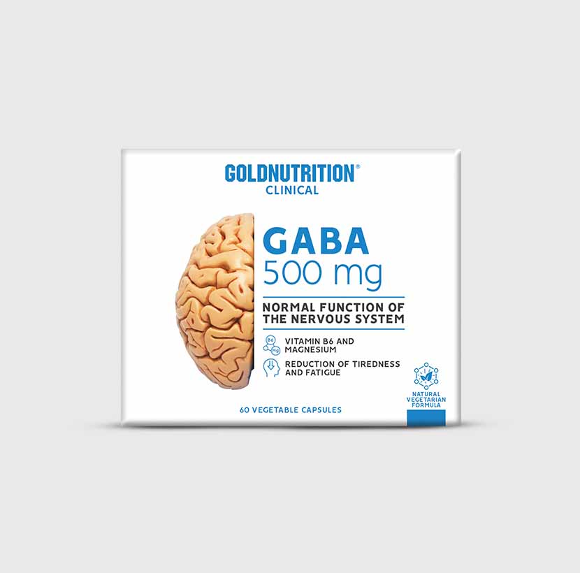 GABA supplement with Magnesium and Vitamin B6 for anxiety and stress relief