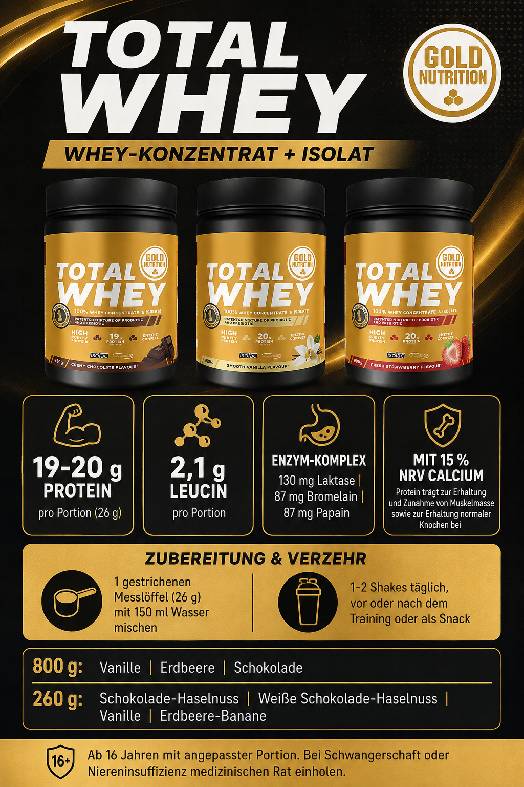Total Whey 260 G 