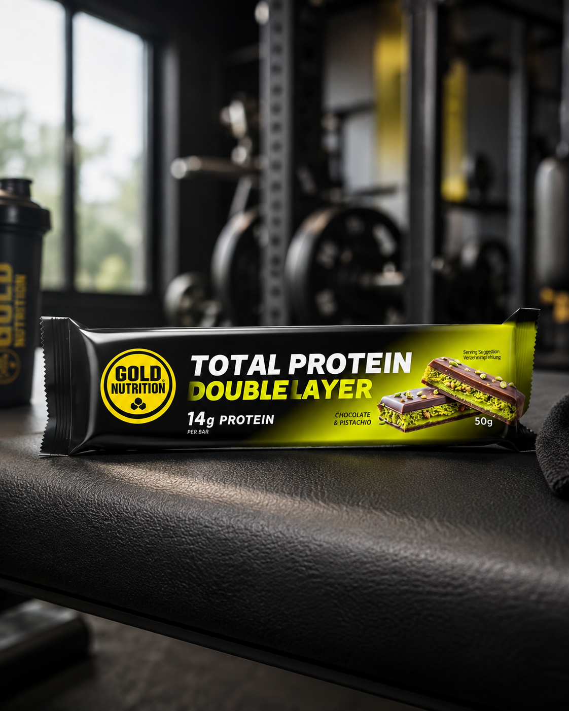Doppelschicht-Proteinriegel