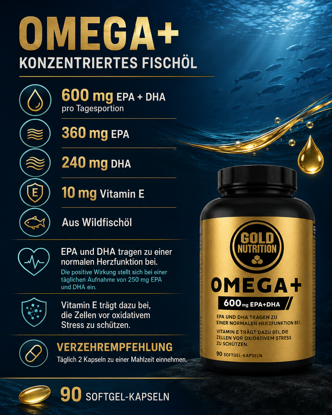 Omega 3 Konzentrat